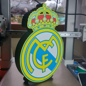 Real Madrid világító hangulatlámpa. Lightbox - otthon & életmód - lámpa - hangulatlámpa - Meska.hu