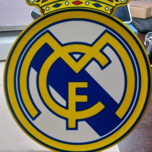 Real Madrid világító hangulatlámpa. Lightbox - otthon & életmód - lámpa - hangulatlámpa - Meska.hu