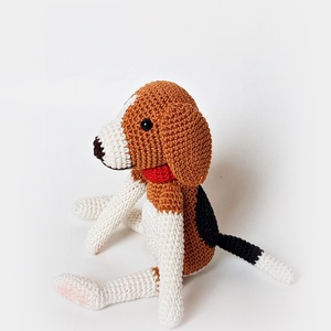 Boo, a beagle kutya - játék & sport - plüssállat & játékfigura - kutya - Meska.hu