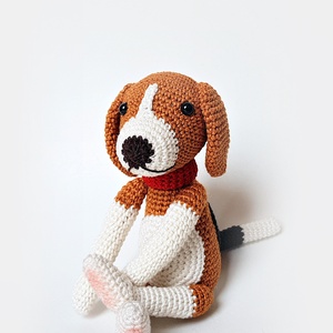 Boo, a beagle kutya - játék & sport - plüssállat & játékfigura - kutya - Meska.hu