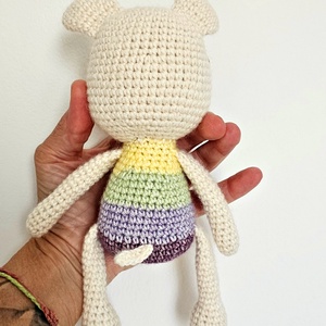 Színes kutya - játék & sport - plüssállat & játékfigura - kutya - Meska.hu