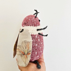 Horgolt bogárka - játék & sport - plüssállat & játékfigura - más figura - Meska.hu