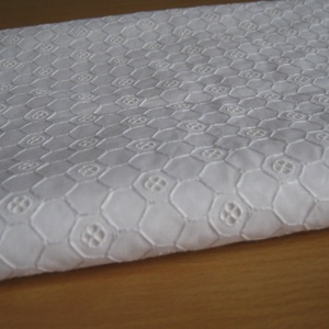 Hófehér madeira anyag - kellékek & szerszámok - méteráru - vászon - Meska.hu