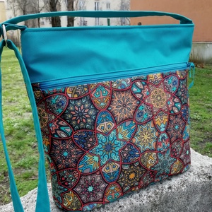 Mandalák - crossbody táska - táska & tok - kézitáska & válltáska - vállon átvethető táska - Meska.hu