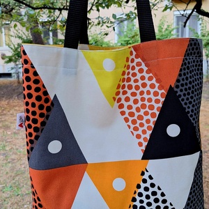 Kifordítható Vászontáska, shopper táska, szatyor, Táska & Tok, Bevásárlás & Shopper táska, Shopper, textiltáska, szatyor, Varrás, MESKA