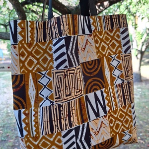 AFRIKA - Vászontáska, shopper táska, szatyor - táska & tok - bevásárlás & shopper táska - shopper, textiltáska, szatyor - Meska.hu