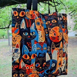 Válltáska, shopper táska, szatyor - táska & tok - bevásárlás & shopper táska - shopper, textiltáska, szatyor - Meska.hu
