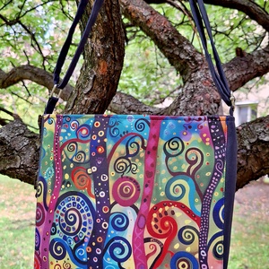 Panka váll/crossbody táska - táska & tok - kézitáska & válltáska - válltáska - Meska.hu