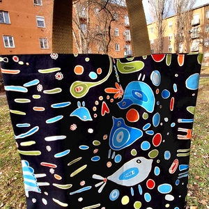 Vászontáska, shopper táska, szatyor, Táska & Tok, Bevásárlás & Shopper táska, Shopper, textiltáska, szatyor, Varrás, MESKA
