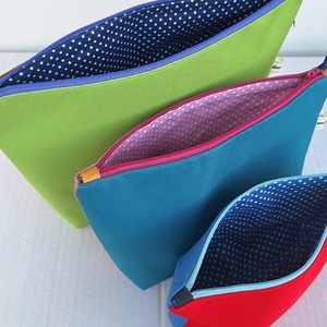 Colors - Neszesszer garnitúra 3 darabos, Táska & Tok, Neszesszer, Varrás, MESKA