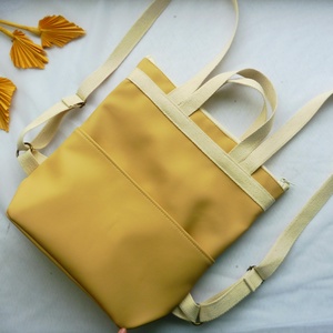 Bézs marokkói hátizsák - táska & tok - hátizsák - hátizsák - Meska.hu