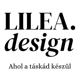 Sötétkék mintás válltáska - táska & tok - kézitáska & válltáska - válltáska - Meska.hu