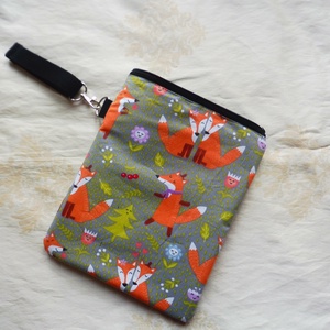 Róka mintás könyvtok - Meska.hu