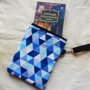 Kék mintás könyvtok és ebook olvasó - könyv & zene - könyvtok - Meska.hu