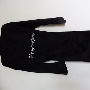 Fekete névre szóló köntös - esküvő - kiegészítők - esküvői köntös - Meska.hu