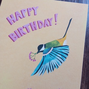 Happy Birthday! - Cinkés képeslap  - művészet - grafika & illusztráció - digitális - Meska.hu