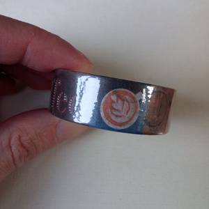 Kávé - washi tape (dekortapasz) - otthon & életmód - papír, írószer - matrica, matrica csomag - Meska.hu