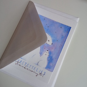 Jegesmacik - akvarell karácsonyi képeslap/üdvözlőlap - karácsony - karácsonyi ajándékozás - karácsonyi képeslap, üdvözlőlap, ajándékkísérő - Meska.hu Jegesmacik - akvarell karácsonyi képeslap/üdvözlőlap - karácsony - karácsonyi ajándékozás - karácsonyi képeslap, üdvözlőlap, ajándékkísérő - Meska.hu