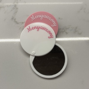Egyedi feliratos kistükör - esküvő - lánybúcsú - Meska.hu
