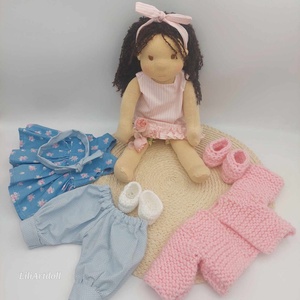 Hagyományos waldorf baba 40 cm - játék & sport - baba & babaház - baba - Meska.hu
