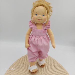 Formázott arcú textilbaba - játék & sport - baba & babaház - baba - Meska.hu