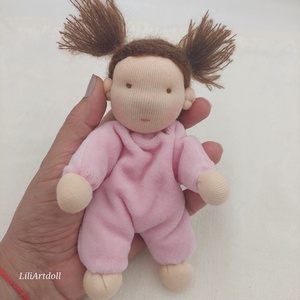 Gyapjúbaba waldorf típusú, Játék & Sport, Baba & babaház, Baba, Baba-és bábkészítés, Varrás, MESKA