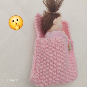 Gyapjúbaba waldorf típusú - játék & sport - baba & babaház - baba - Meska.hu