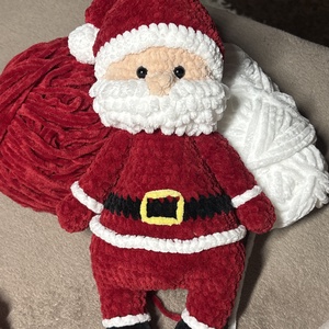 Horgolt mikulás - Meska.hu