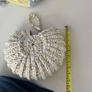 Horgolt kagyló táska - táska & tok - kézitáska & válltáska - alkalmi táska - Meska.hu