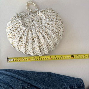 Horgolt kagyló táska - táska & tok - kézitáska & válltáska - alkalmi táska - Meska.hu