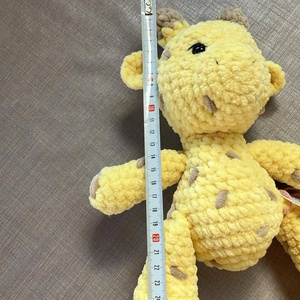 Horgolt zsiráf - játék & sport - plüssállat & játékfigura - zsiráf - Meska.hu