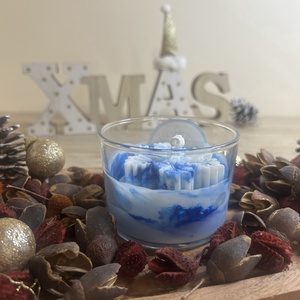 Csendes éj gyertya - esküvő - dekoráció - gyertya & gyertyatartó - Meska.hu