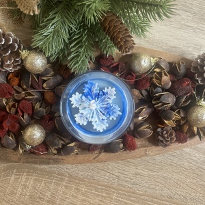 Csendes éj gyertya - esküvő - dekoráció - gyertya & gyertyatartó - Meska.hu