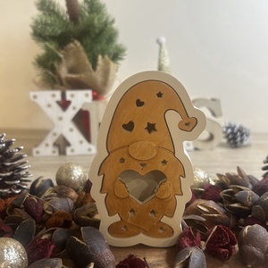 Manó alakú kerámia dísz - kellékek & szerszámok - díszíthető tárgyak - kerámia - Meska.hu