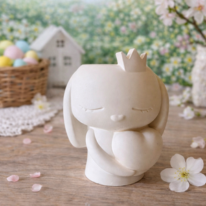 Nyuszi dekoráció , Kellékek & szerszámok, Díszíthető tárgyak, Kerámia, Kerámia, MESKA