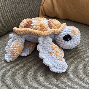 Plüss teknős - játék & sport - plüssállat & játékfigura - teknős - Meska.hu