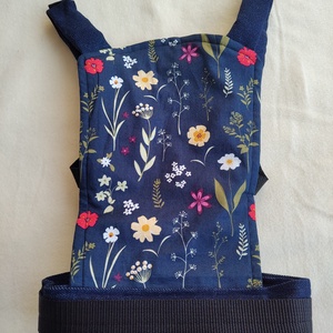 Játék csatos hordozó - LIMITÁLT KIADÁS virágos - játék & sport - baba & babaház - játékbaba, babakellék - Meska.hu