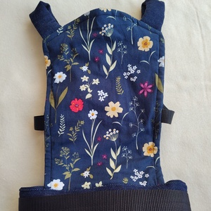 Játék csatos hordozó - LIMITÁLT KIADÁS virágos, Játék & Sport, Baba & babaház, Játékbaba, babakellék, Varrás, MESKA