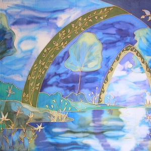 Hernyóselyem ágytakaró 80 x 130 cm - otthon & életmód - lakástextil - ágytakaró - Meska.hu