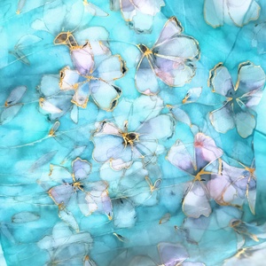 Éjfél tiszta selyem sál - ruha & divat - sál, sapka, kendő - sál - Meska.hu Éjfél tiszta selyem sál - ruha & divat - sál, sapka, kendő - sál - Meska.hu