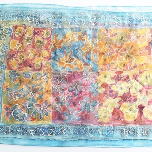 Kelet varázsa tiszta selyem sál - ruha & divat - sál, sapka, kendő - sál - Meska.hu