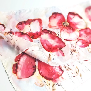 Amore tiszta selyem sál - ruha & divat - sál, sapka, kendő - sál - Meska.hu