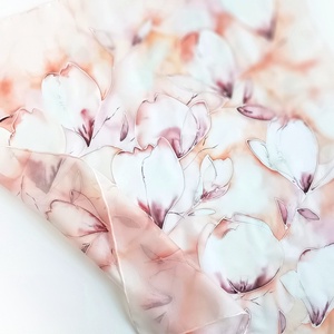 Tulipánfa nyílás tiszta selyem kendő - ruha & divat - sál, sapka, kendő - sál - Meska.hu