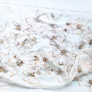 Tünemény tiszta selyem stóla - ruha & divat - sál, sapka, kendő - sál - Meska.hu