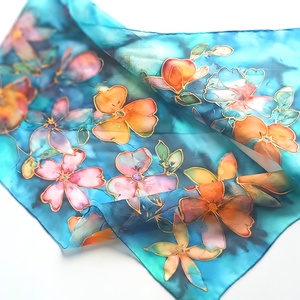 Ozirisz álma tiszta selyem sál - ruha & divat - sál, sapka, kendő - sál - Meska.hu