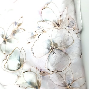 Hóvarázs tiszta selyem kendő - ruha & divat - sál, sapka, kendő - sál - Meska.hu