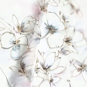 Hóvarázs tiszta selyem kendő - ruha & divat - sál, sapka, kendő - sál - Meska.hu