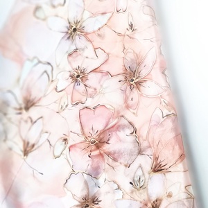 Barackvirág éden tiszta selyem kendő - ruha & divat - sál, sapka, kendő - sál - Meska.hu