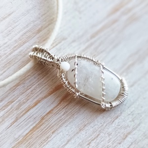 Természetes ásvány nyaklánc - ékszer - nyaklánc - medál - Meska.hu