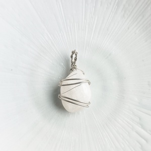 Petalit valódi ásvány medál, Ékszer, Nyaklánc, Medál, Ékszerkészítés, MESKA